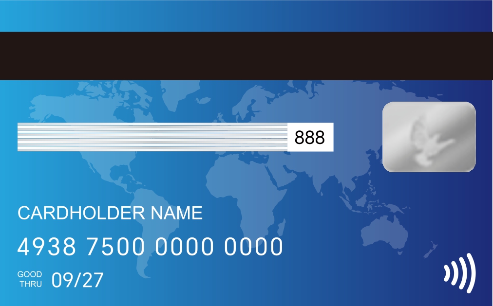 MYeWallet Visa · Ocean back
